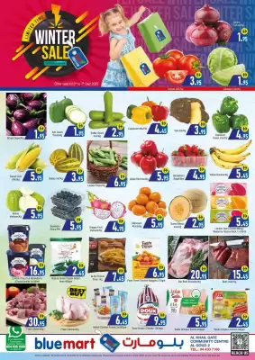 Bluemart catalogue (valid until 7-12)