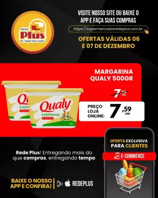 Folheto Rede Plus Supermercados (válido até 7-12)