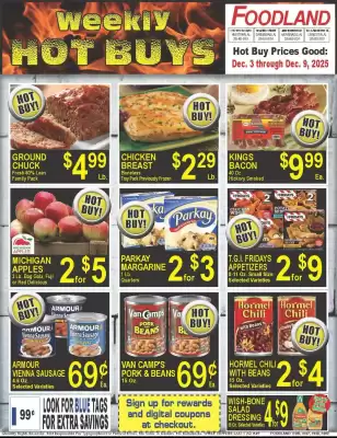 Foodland weekly ad (valid until 9-12)
