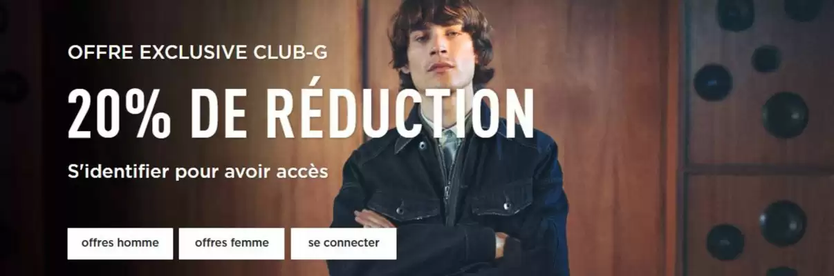 Catalogue G-Star Raw (valable jusqu'au 31-12)