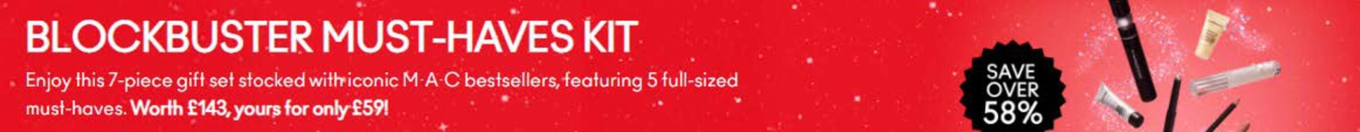 MAC Cosmetics leaflet Page 1