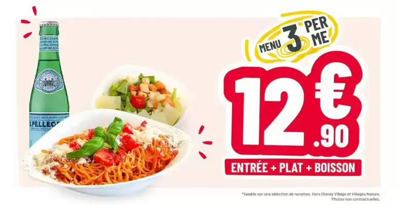 Catalogue Vapiano (valable jusqu'au 18-12)