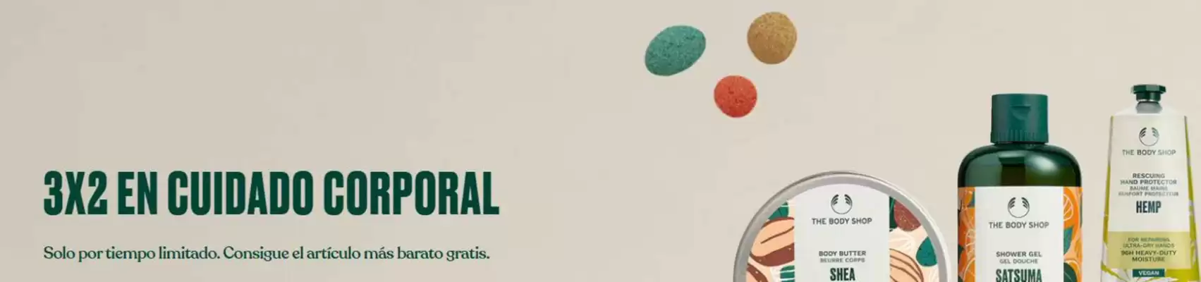 Catálogo The Body Shop (válido hasta el 7-12)