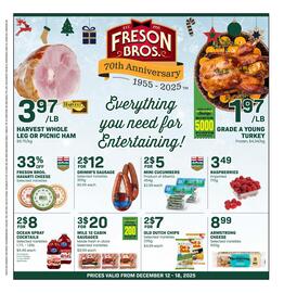 Freson Bros flyer week 50 Page 1