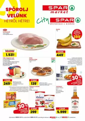 Spar akciós újság (érvényes eddig: 17-12)
