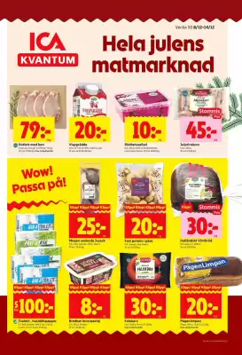 ICA Kvantum reklamblad (giltig till och med 14-12)