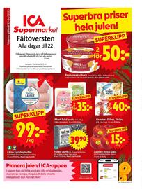 ICA Supermarket reklamblad vecka 50 Sida 1