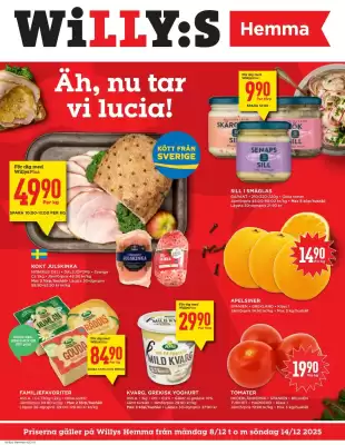 Willys Hemma reklamblad (giltig till och med 14-12)