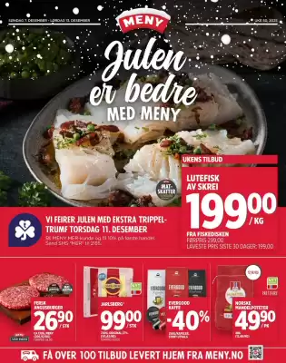 Meny kundeavis (gyldig til 13-12)