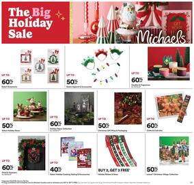 Michaels weekly ad week 50 Page 1