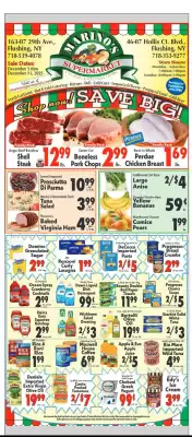 Marino's Supermarket weekly ad (valid until 11-12)