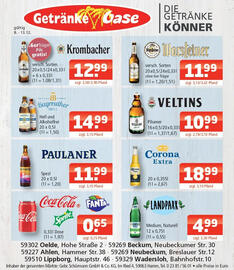 Getränke Oase Prospekt Seite 1