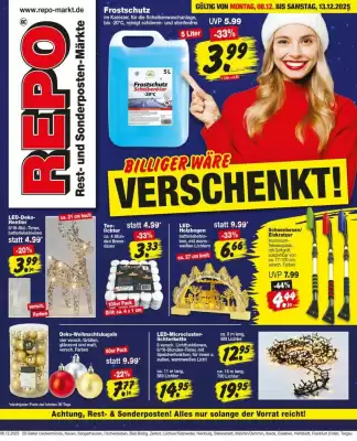 Repo Markt Prospekt (gültig bis 13-12)