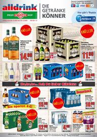 Profi Getränke Prospekt Seite 1