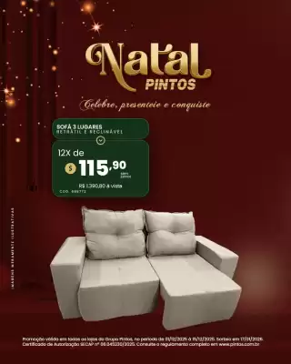 Magazine Lojas Pintos (válido até 15-12)