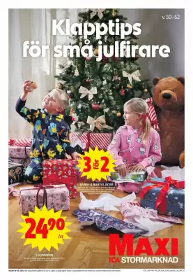 ICA Maxi reklamblad (giltig till och med 24-12)