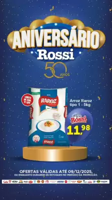 Folheto Rossi Supermercado (válido até 9-12)