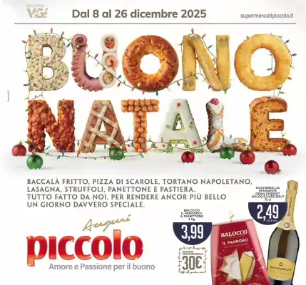 Volantino Supermercati Piccolo (valido fino al 26-12)