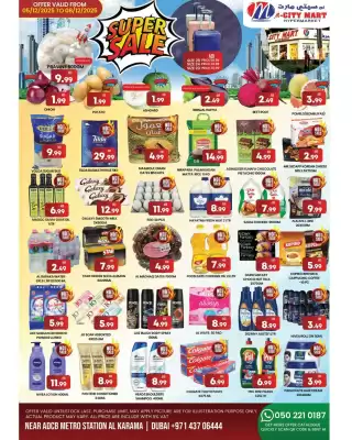 M Citymart catalogue (valid until 8-12)