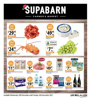 Supabarn catalogue (valid until 16-12)