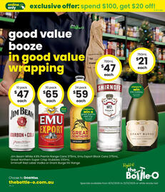 The Bottle O catalogue Page 1