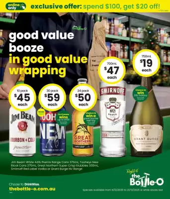 The Bottle O catalogue (valid until 21-12)