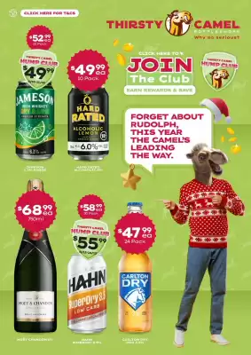 Thirsty Camel catalogue (valid until 21-12)