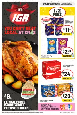 IGA catalogue (valid until 16-12)