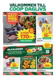 Coop Daglivs reklamblad vecka 50 Sida 1