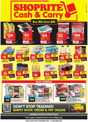 Shoprite catalogue (valid until 21-12)