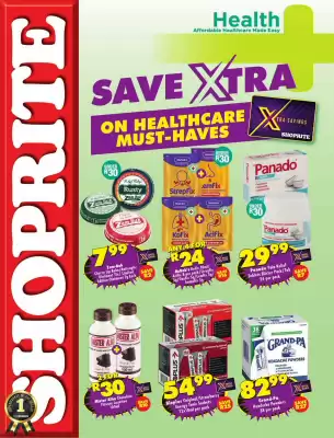 Shoprite catalogue (valid until 4-01)