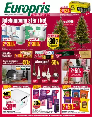 Europris kundeavis (gyldig til 14-12)