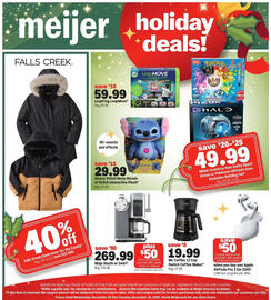 Meijer weekly ad week 50 Page 1
