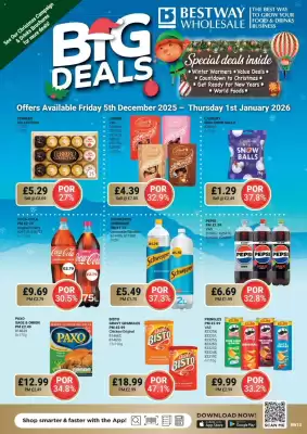 Bestway leaflet (valid until 1-01)