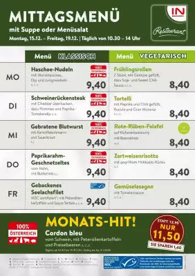 Interspar Restaurant Flugblatt (gültig bis 20-12)