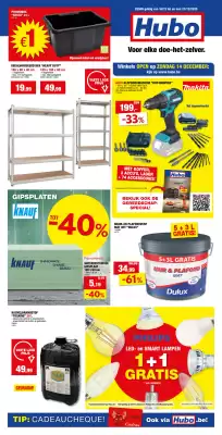 Hubo folder (geldig t/m 21-12)