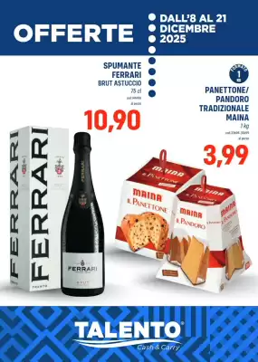 Volantino Talento Professional Store (valido fino al 21-12)