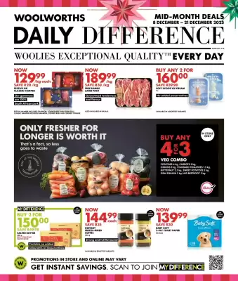 Woolworths catalogue (valid until 21-12)