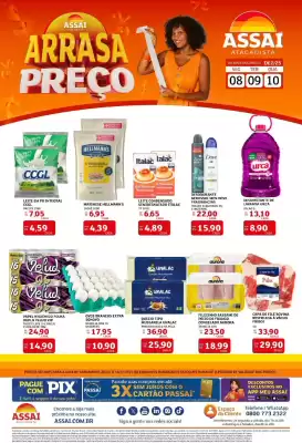 Encarte Assaí Atacadista (válido até 10-12)