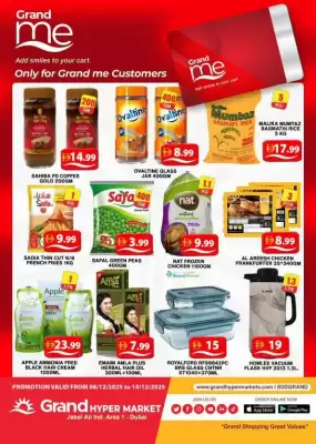 Grand Hyper Market catalogue (valid until 14-12)