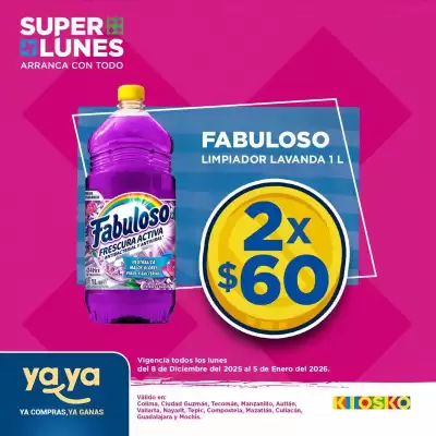 Catálogo Kiosko (válido hasta 5-01)