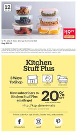 Kitchen Stuff Plus flyer Page 9