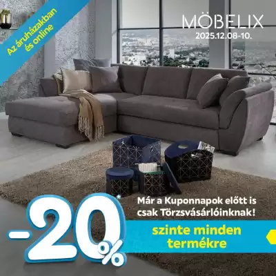 Möbelix akciós újság (érvényes eddig: 10-12)