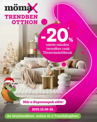 Mömax akciós újság (érvényes eddig: 10-12)