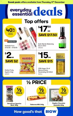 BIG W catalogue (valid until 11-12)