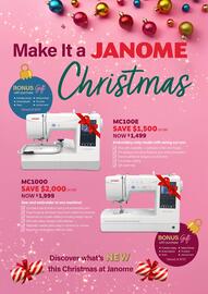Janome catalogue Page 1