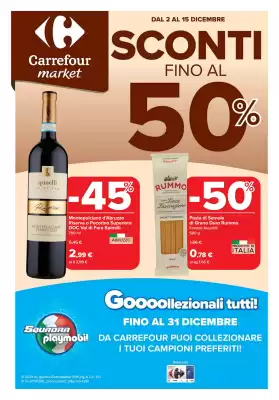 Volantino Carrefour Market (valido fino al 15-12)
