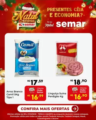 Folheto Semar Supermercado (válido até 11-12)