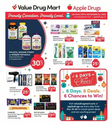 Apple Drugs flyer (valid until 22-12)