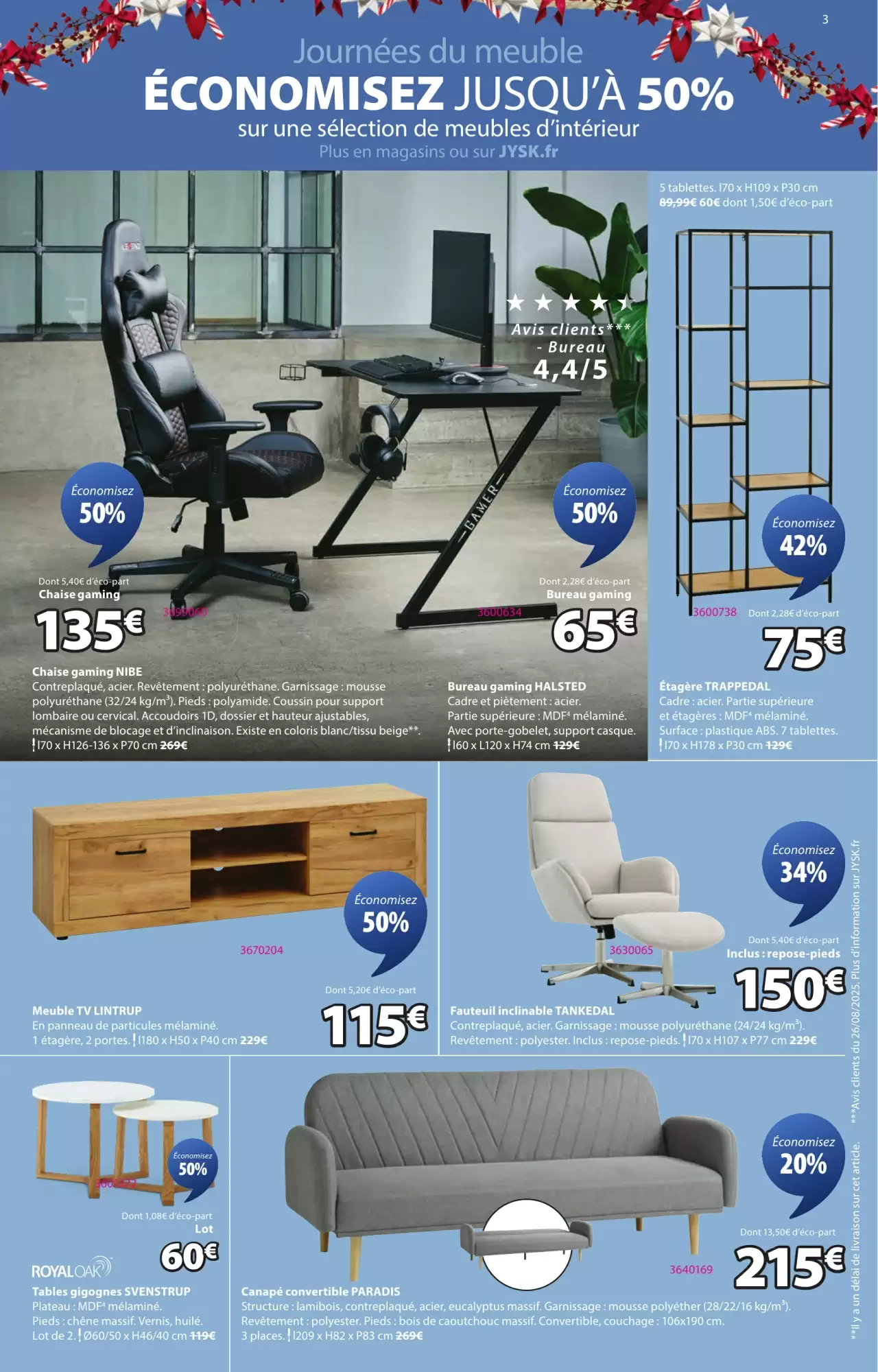 Catalogue JYSK 09 12 2025 31 12 2025 Cataloz France